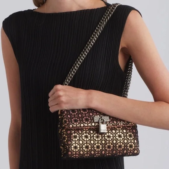 NWT Gorgeous Kurt Geiger London Lace Mini Brixton Bag - Picture 11 of 16